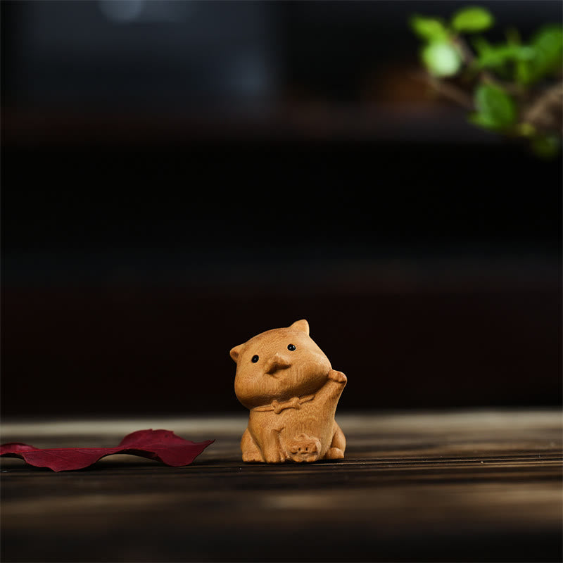 Chinese Zodiac Mini Animal Prosperity Decoration