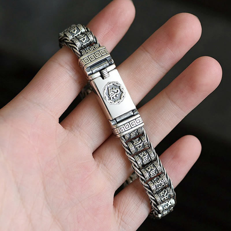 18cm Premium Om Mani Padme Hum Copper Bracelet