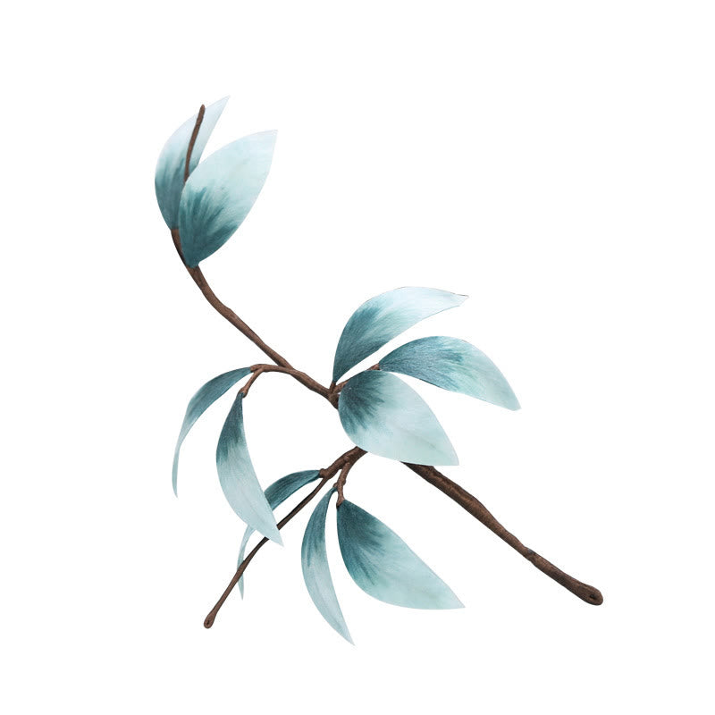 Chinese Velvet Flower Hairpin - Handmade Mulberry Silk Elegance