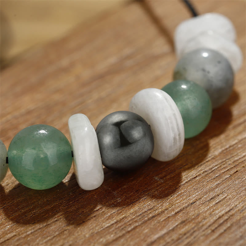Menopause Labradorite Healing Bracelet with Moonstone & Aventurine