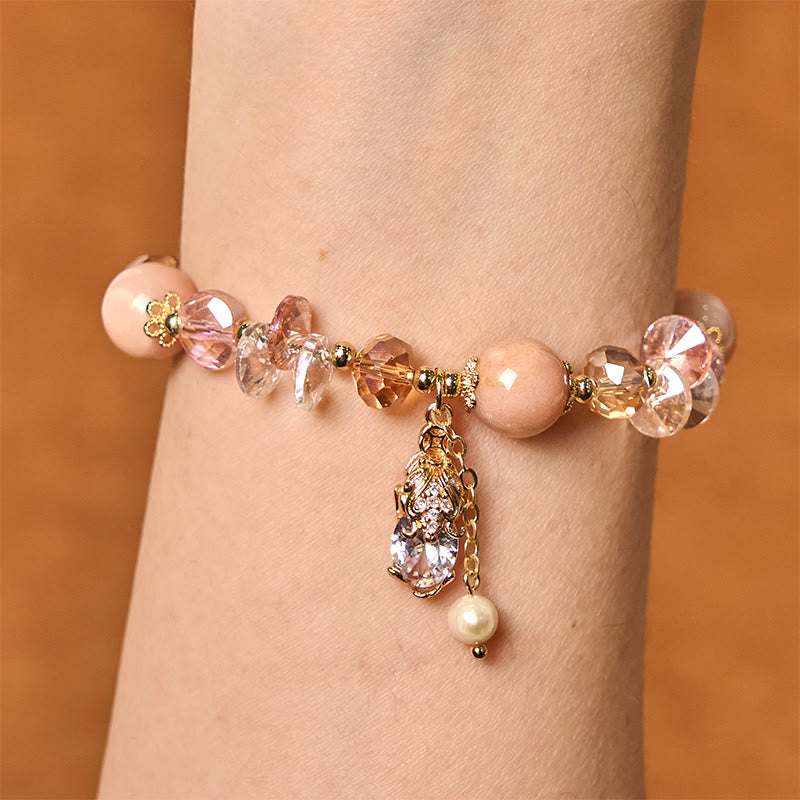 8mm Sun Stone Pixiu Wealth Bracelet for Positive Energy & Luck