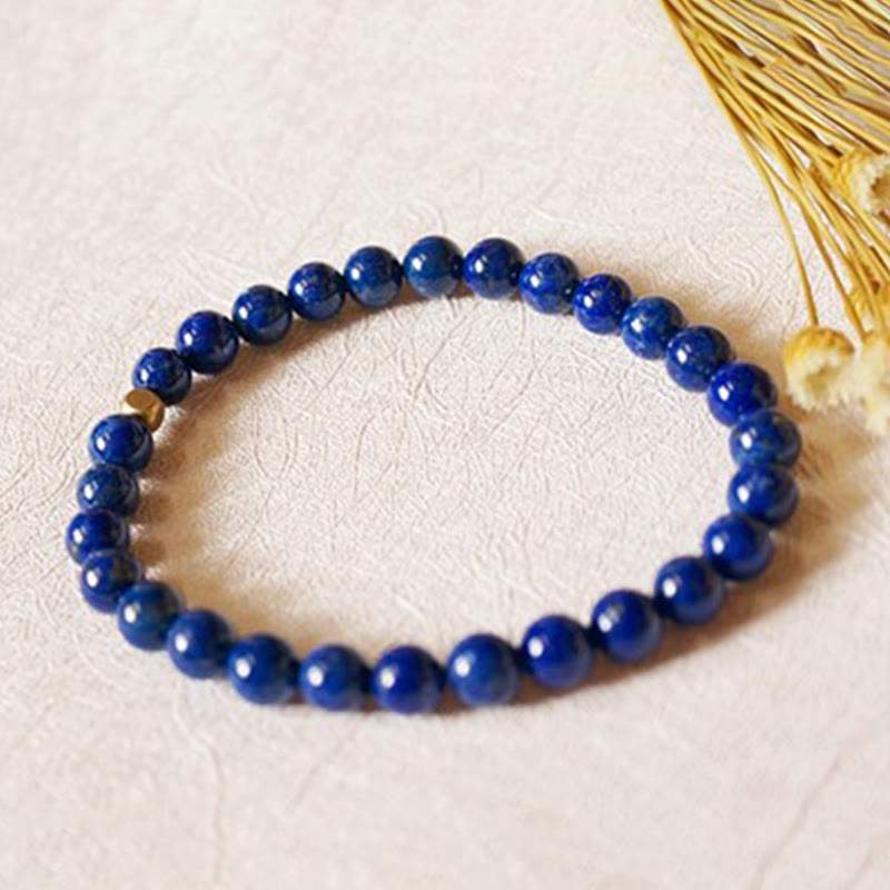 4mm Lazurite Bracelet for Self Care Practice