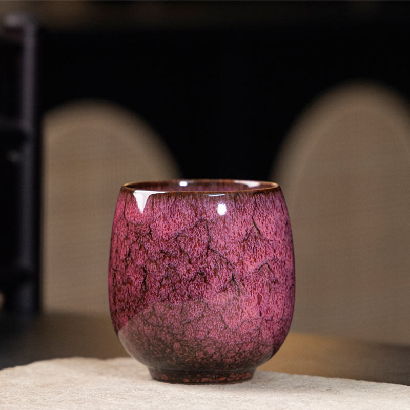 Jian Zhan Handmade Ceramic Tea Cup 150ml Traditional Tableware