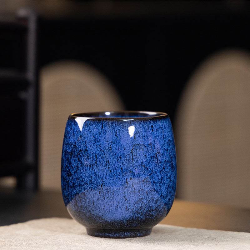 Jian Zhan Handmade Ceramic Tea Cup 150ml Traditional Tableware