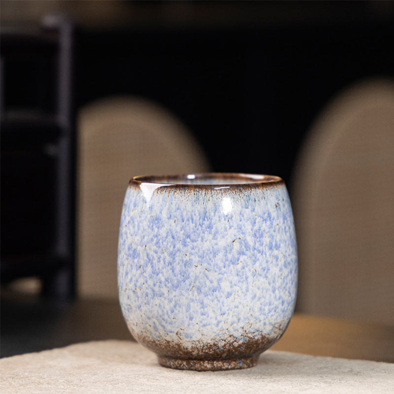 Jian Zhan Handmade Ceramic Tea Cup 150ml Traditional Tableware