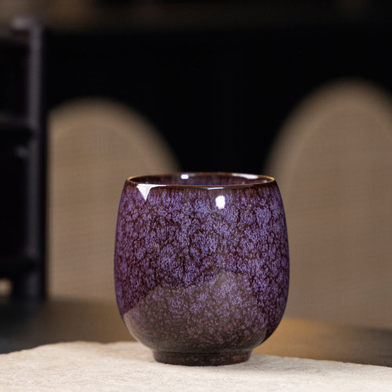 Jian Zhan Handmade Ceramic Tea Cup 150ml Traditional Tableware