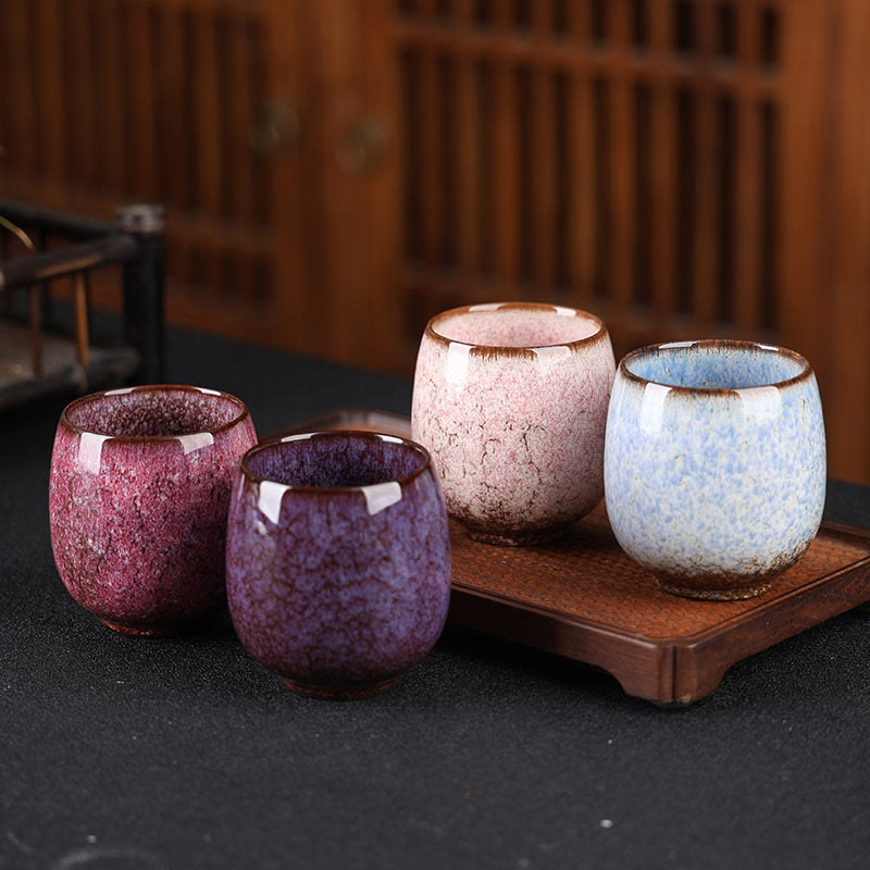 Jian Zhan Handmade Ceramic Tea Cup 150ml Traditional Tableware