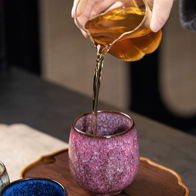 Jian Zhan Handmade Ceramic Tea Cup 150ml Traditional Tableware