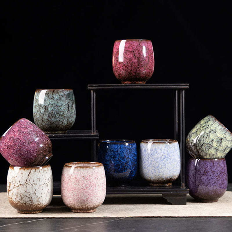 Jian Zhan Handmade Ceramic Tea Cup 150ml Traditional Tableware