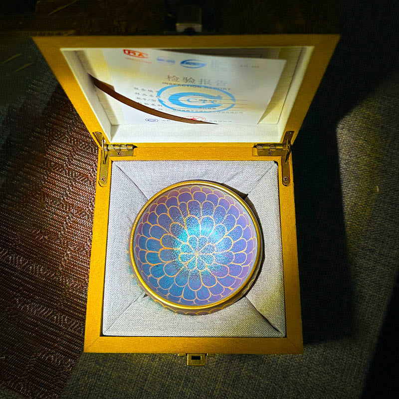 Ceramic Jianzhan Lotus Flower Tea Cup 150ml Zen Decor