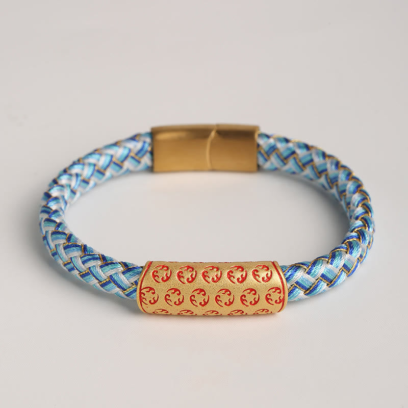 Red String 16cm Luck Bracelet with Diamond Knot Buckle