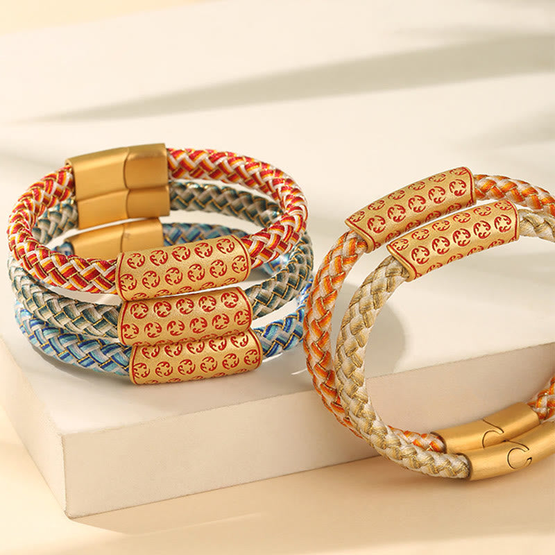 Red String 16cm Luck Bracelet with Diamond Knot Buckle