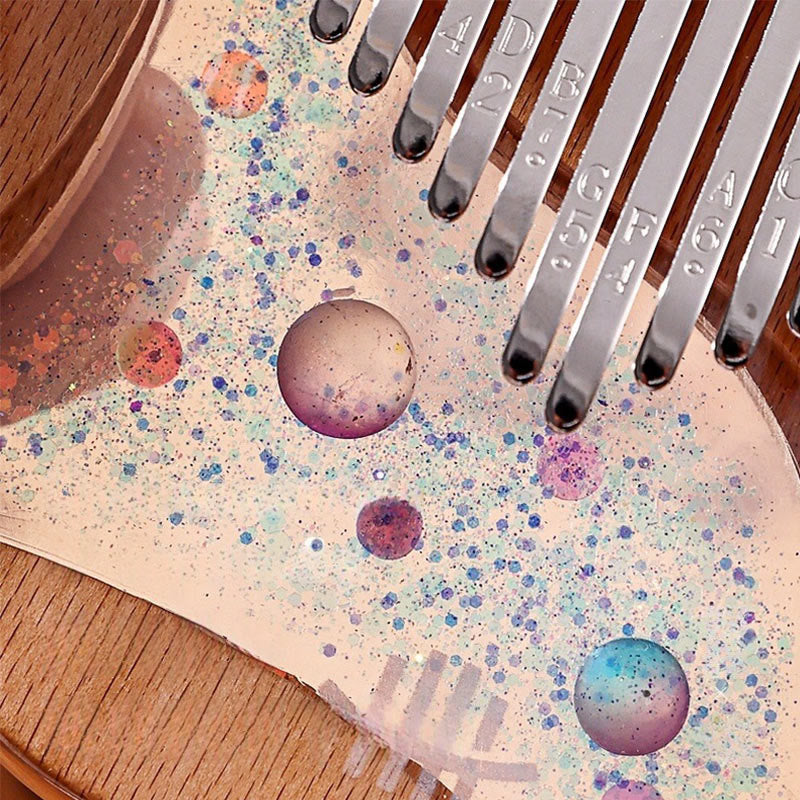 17 Key Beech Wood Kalimba Thumb Piano