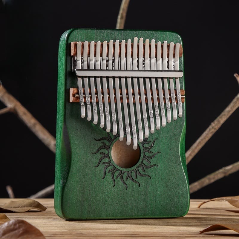 21 Keys Maple Wood Kalimba Thumb Piano for Beginners