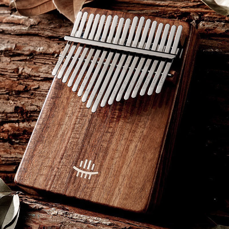 21 Keys Walnut Kalimba - Meditation Thumb Piano