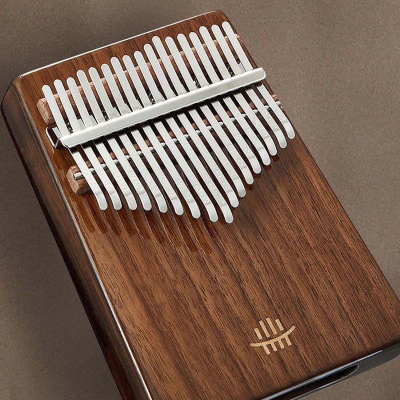 21 Keys Walnut Kalimba - Meditation Thumb Piano