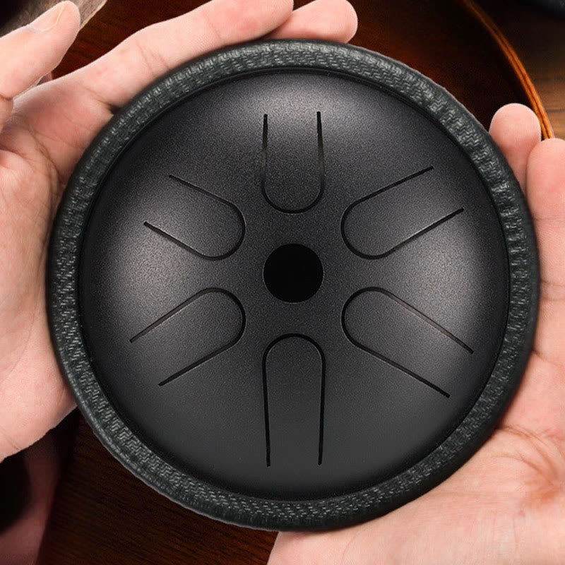 Steel Tongue Drum 6-Note Sound Healing Meditation 5.5 Inch
