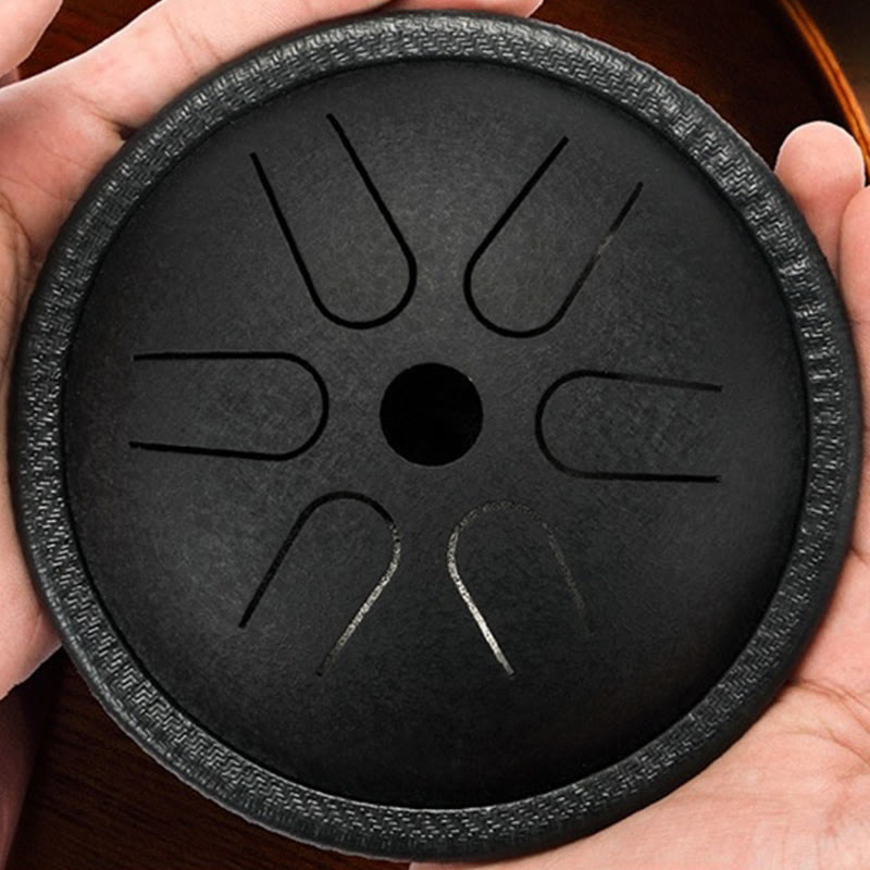 Steel Tongue Drum 6-Note Sound Healing Meditation 5.5 Inch