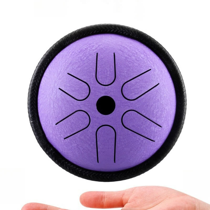 Steel Tongue Drum 6-Note Sound Healing Meditation 5.5 Inch