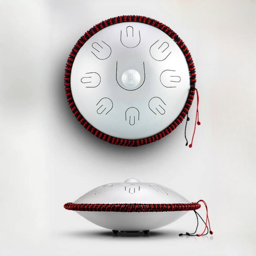 15 Inch Steel Tongue Drum Meditation Kit for Sound Healing