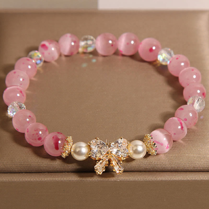 Spiritual Cat's Eye Support Bracelet 14-16cm
