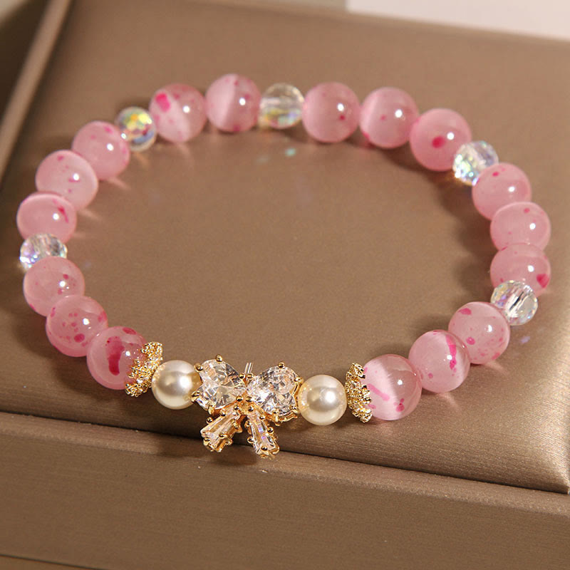 Spiritual Cat's Eye Support Bracelet 14-16cm