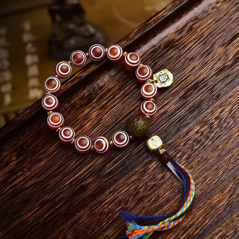 10mm Red Agate Confidence Bracelet | Healing Sounds