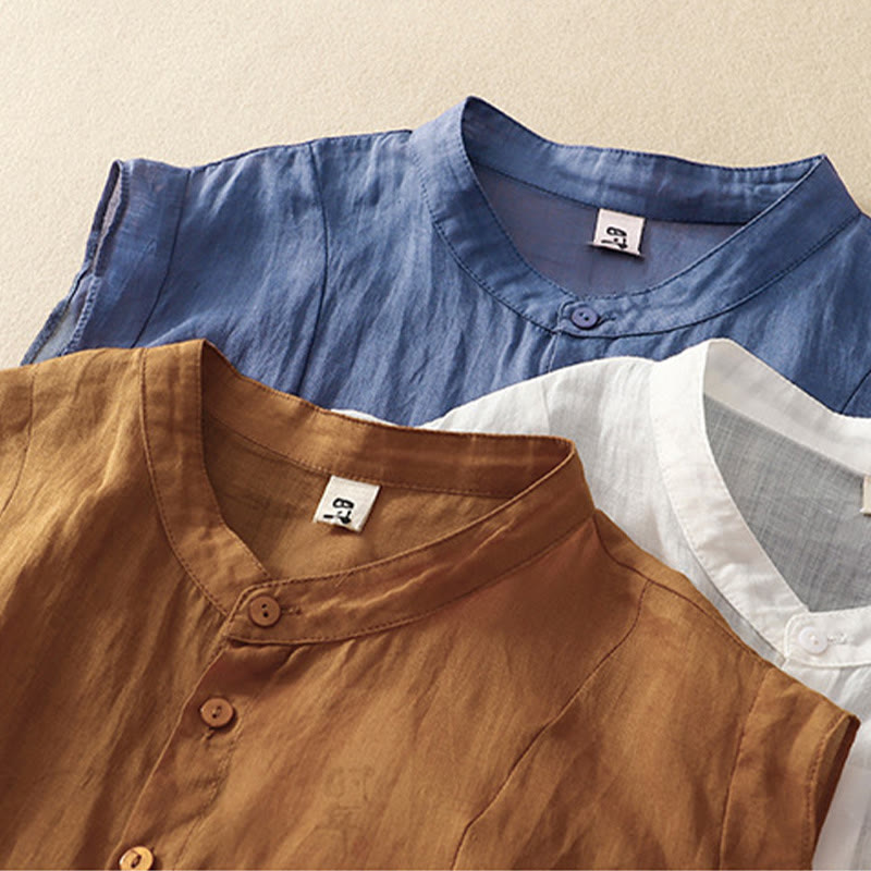 Cotton Linen Women's Spiritual Vest | Meditation Clothing