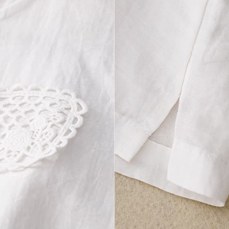 Women's Cotton Linen Vest | Boho Spiritual Clothing