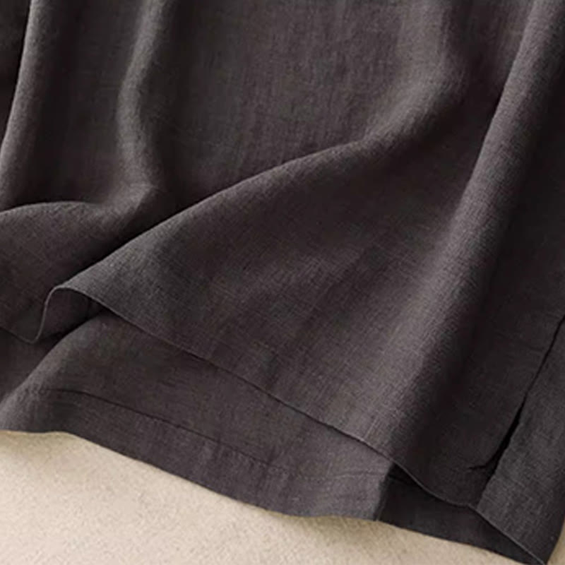 Women's Cotton Linen Vest | Boho Spiritual Clothing