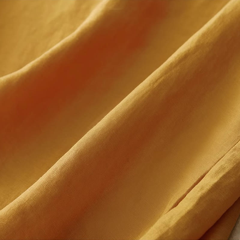 Women's Cotton Linen Vest | Boho Spiritual Clothing