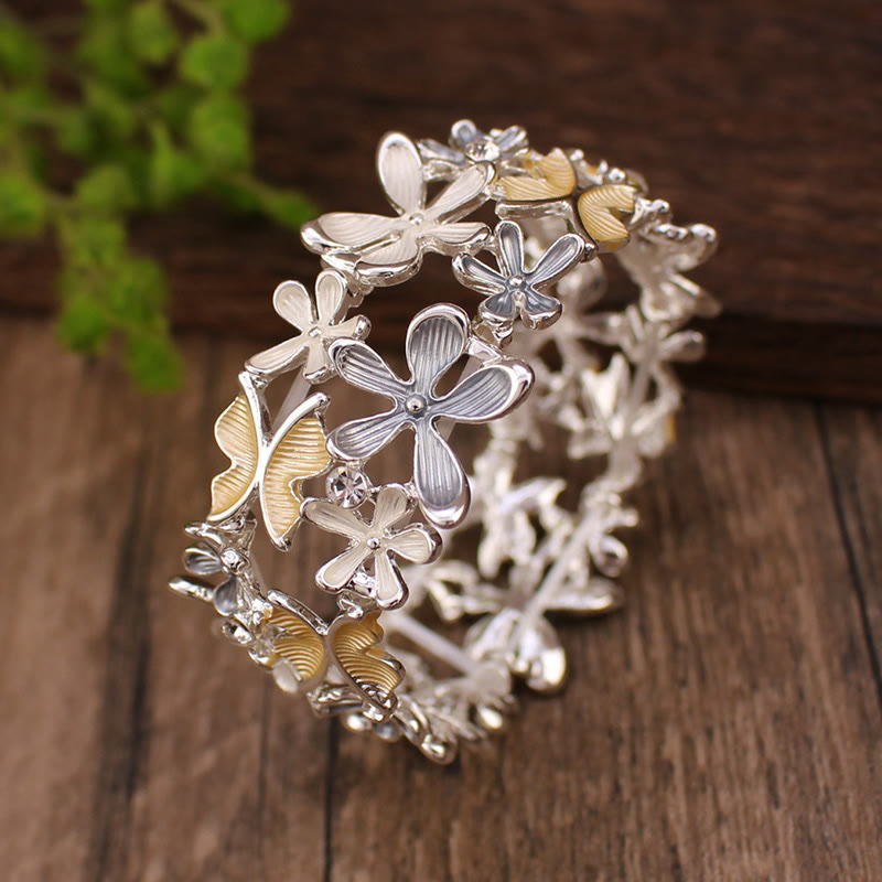 Colorful Butterfly Alloy Spiritual Bracelet for Love & Freedom