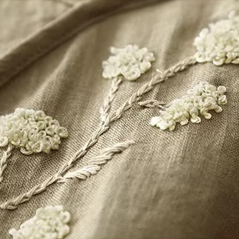 Women's Cotton Linen Vest | Spiritual Boho Meditation Top