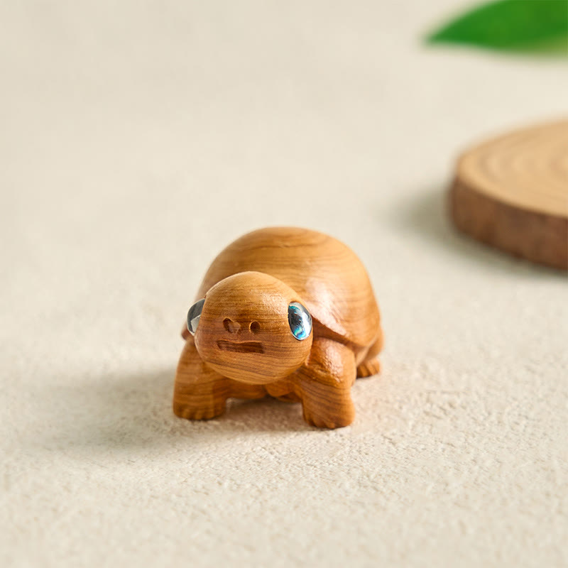 Mini Thuja Sutchuenensis Turtle Spiritual Animal Figurine