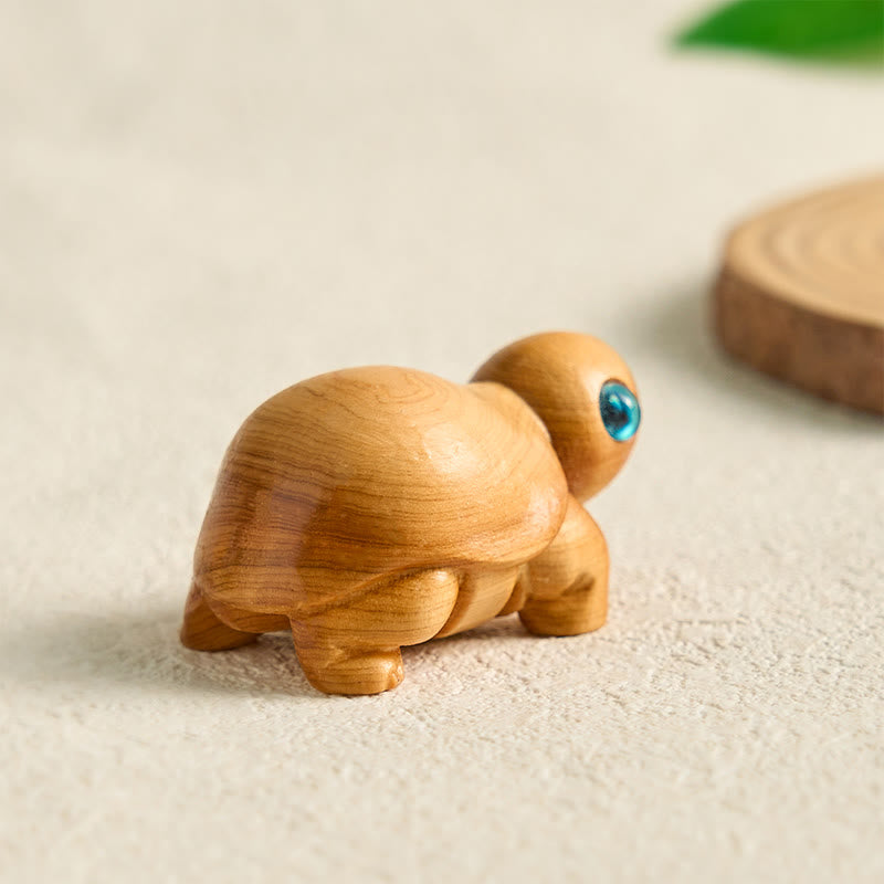 Mini Thuja Sutchuenensis Turtle Spiritual Animal Figurine