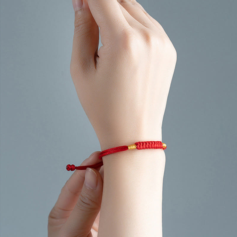 Handmade Red String Protection Bracelet Unisex 11-17cm