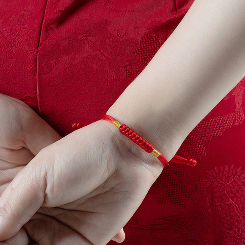 Handmade Red String Protection Bracelet Unisex 11-17cm