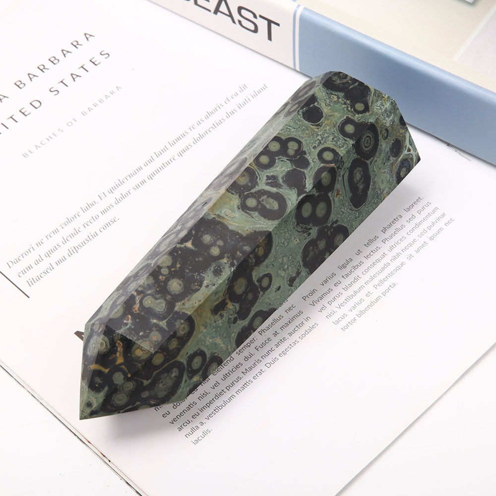 18.5cm Kambaba Crystal Tower for Healing Energy