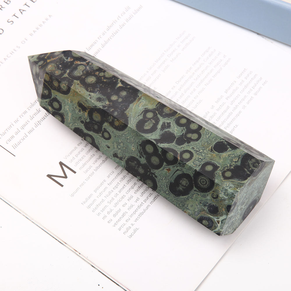 18.5cm Kambaba Crystal Tower for Healing Energy