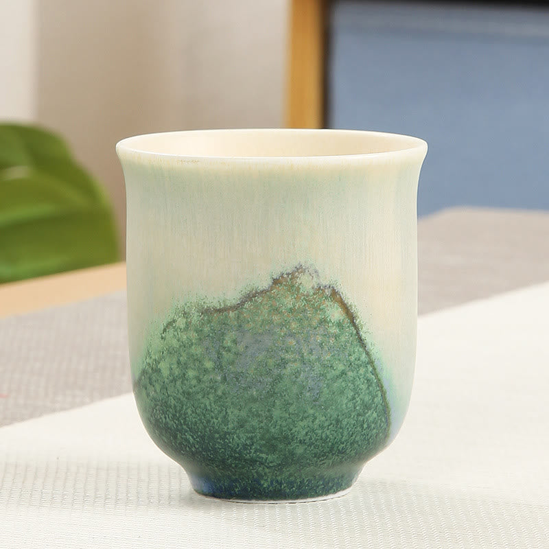 Creative Green Ceramic Kung Fu Tea Cup 140ml