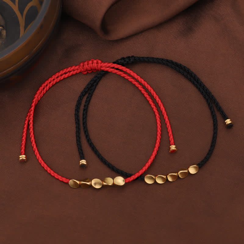 Copper Red String Bracelet | Feng Shui Luck & Protection