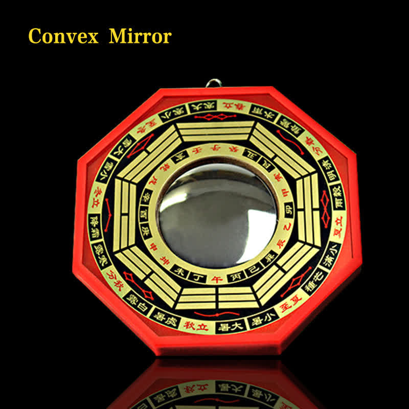 8 in Feng Shui Bagua Map Mirror for Harmony & Balance