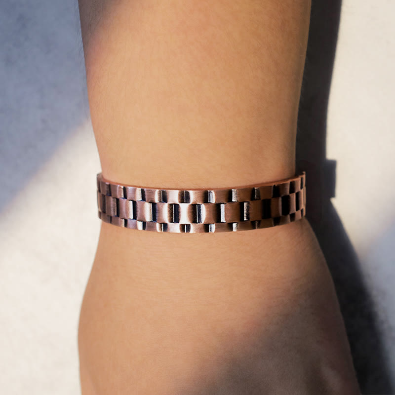 Vintage Copper Balance Cuff Bracelet | Spiritual Bracelet