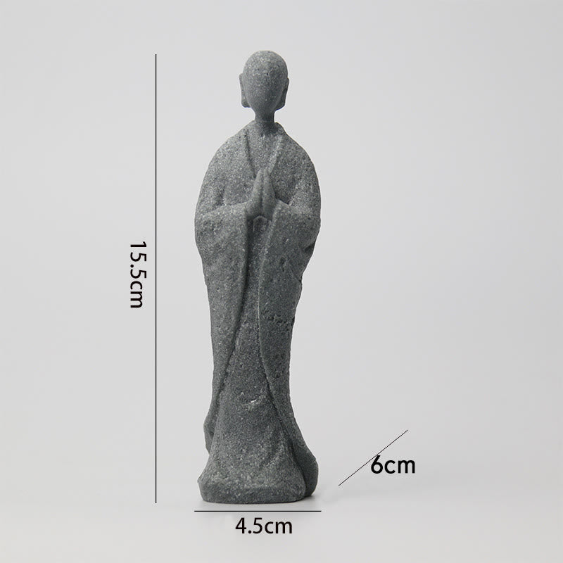 Meditation Buddha Statue in Sandstone for Serenity & Peace