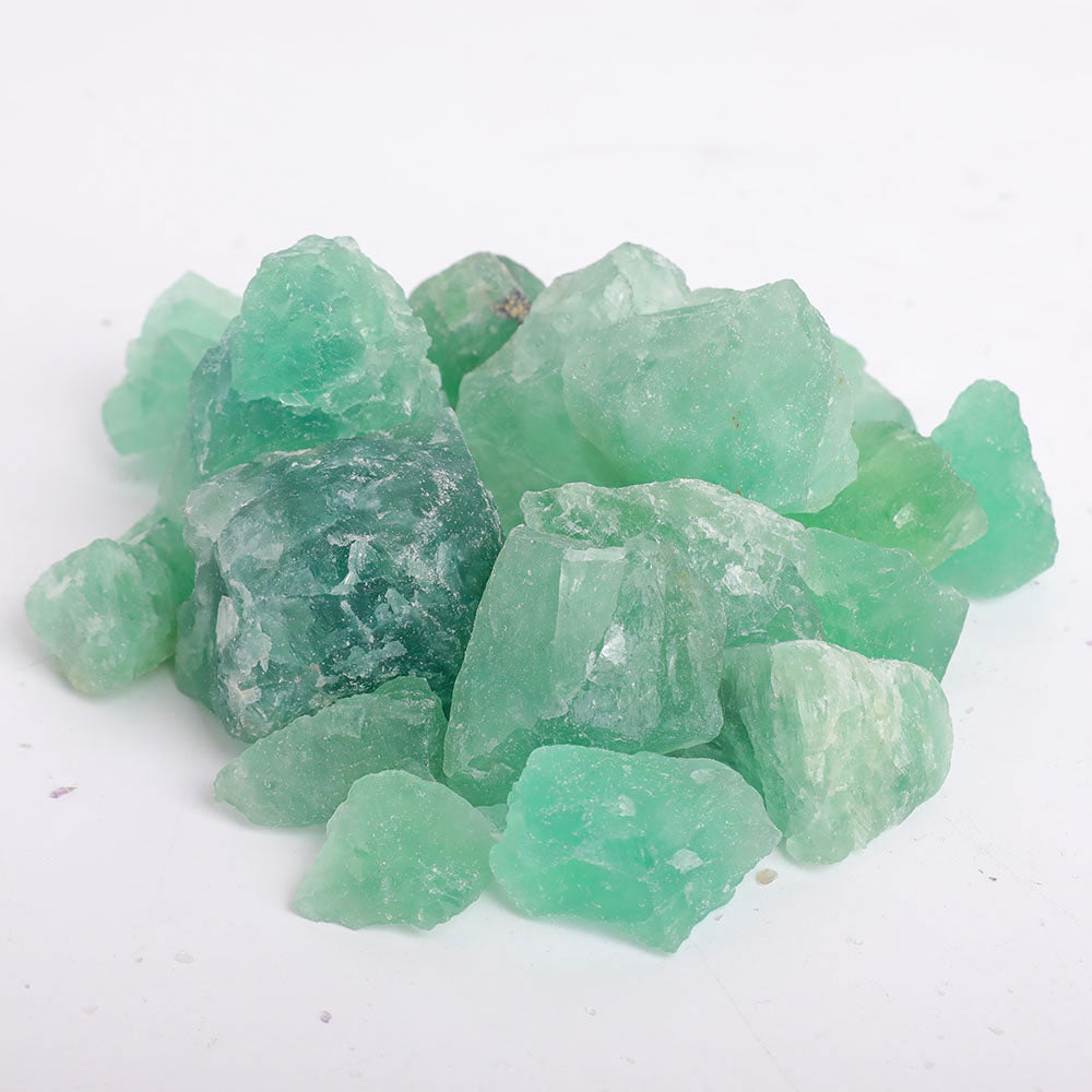 1kg Green Fluorite Raw Crystals for Spiritual Healing