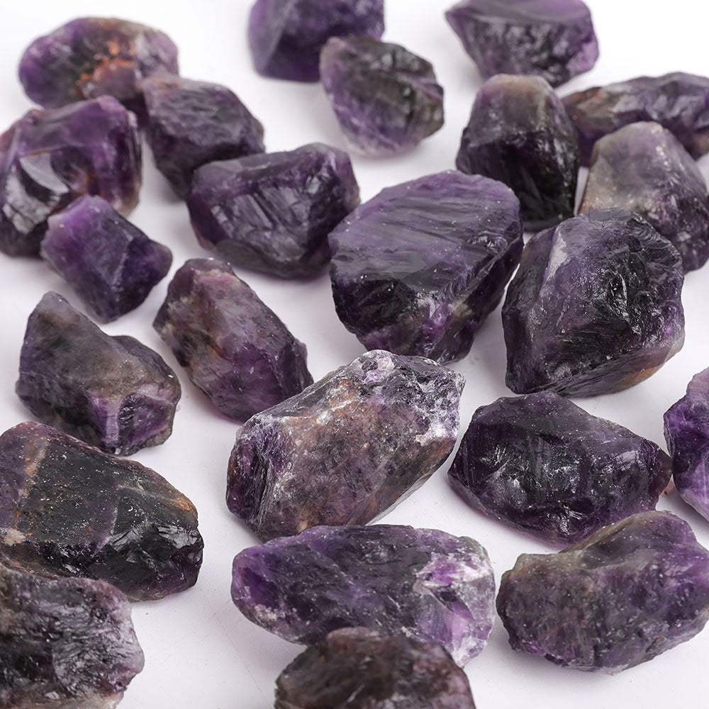 1kg Raw Amethyst Crystal Stone for Healing Energy
