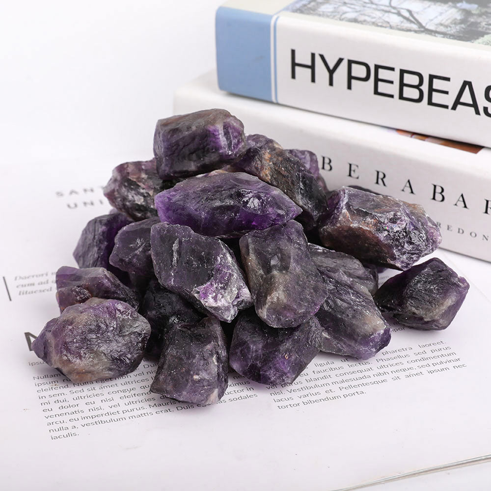 1kg Raw Amethyst Crystal Stone for Healing Energy