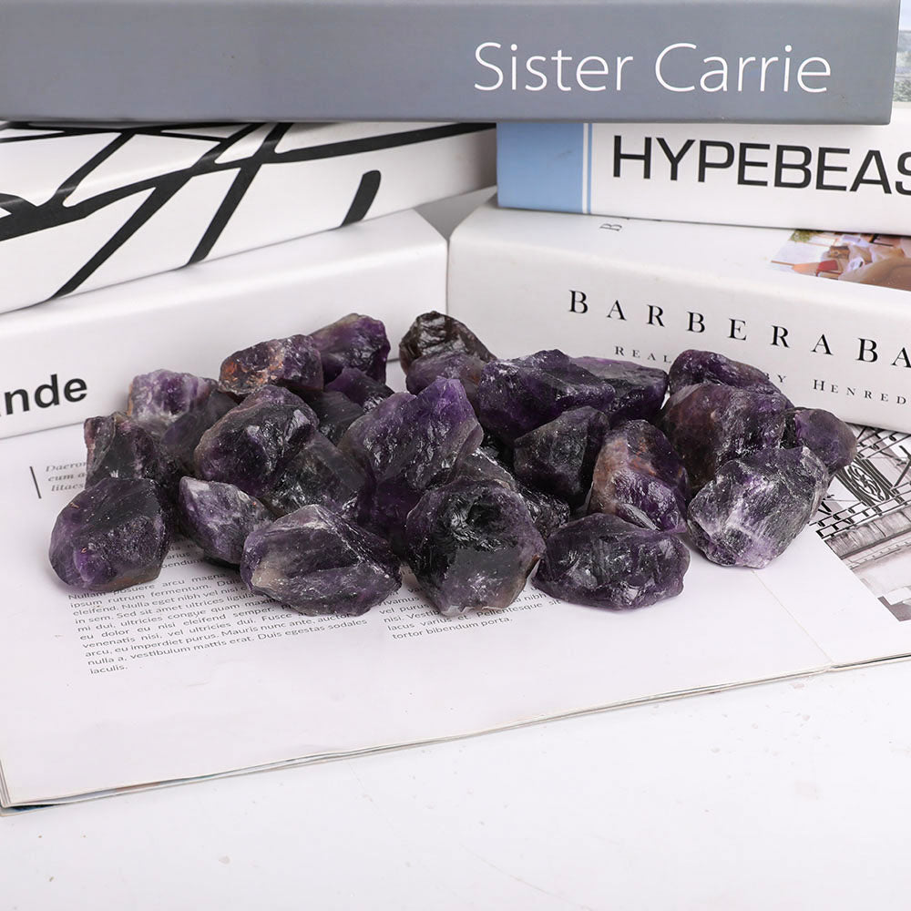1kg Raw Amethyst Crystal Stone for Healing Energy