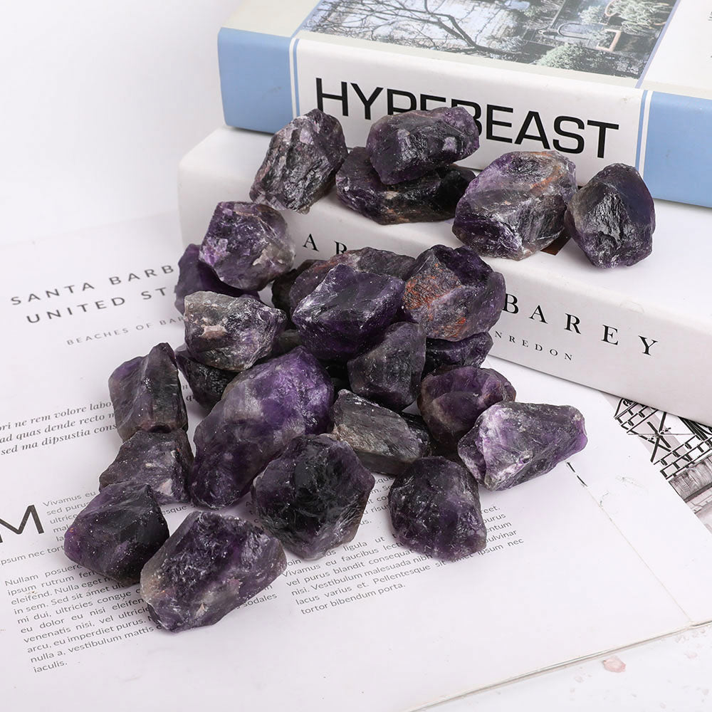 1kg Raw Amethyst Crystal Stone for Healing Energy