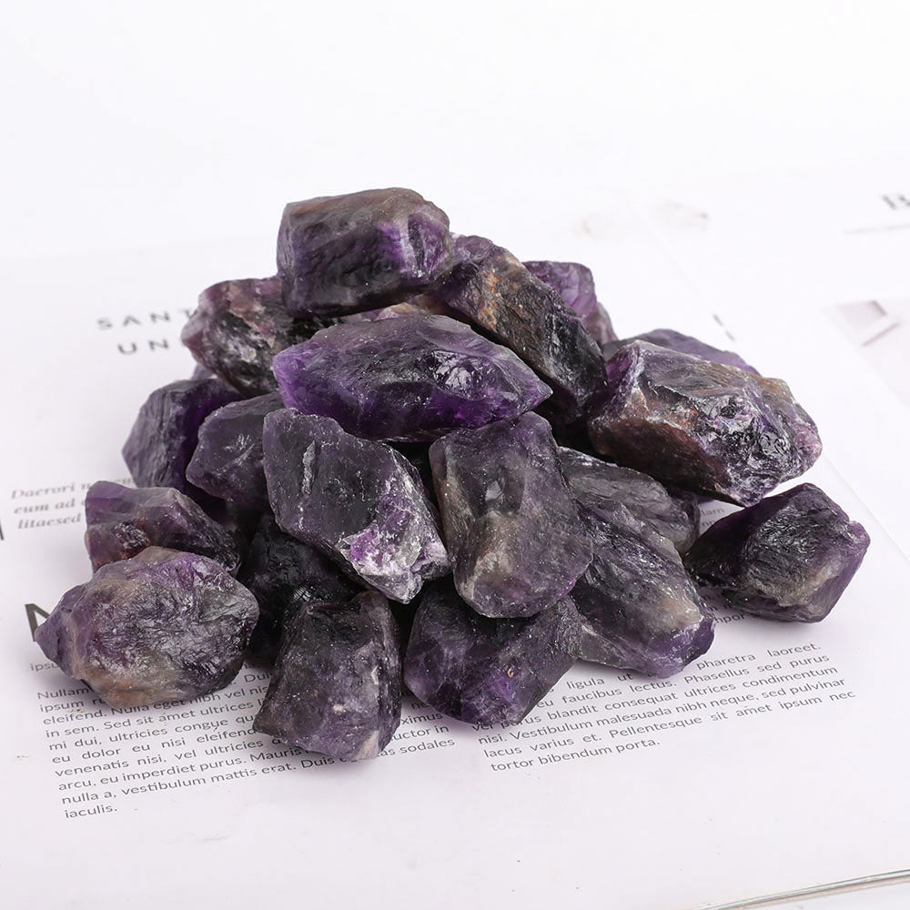 1kg Raw Amethyst Crystal Stone for Healing Energy